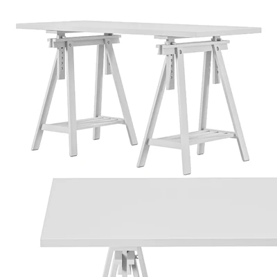 Стол рабочий IKEA MÅLSKYTT / MITTBACK / LAGKAPTEN — Вид 5