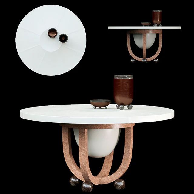Apparatus Drum Dining table, Shiraz — Download