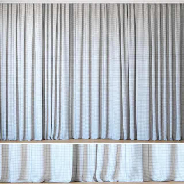 Curtains 91 | Curtains with Tulle | ROHI | Topia — Скачать