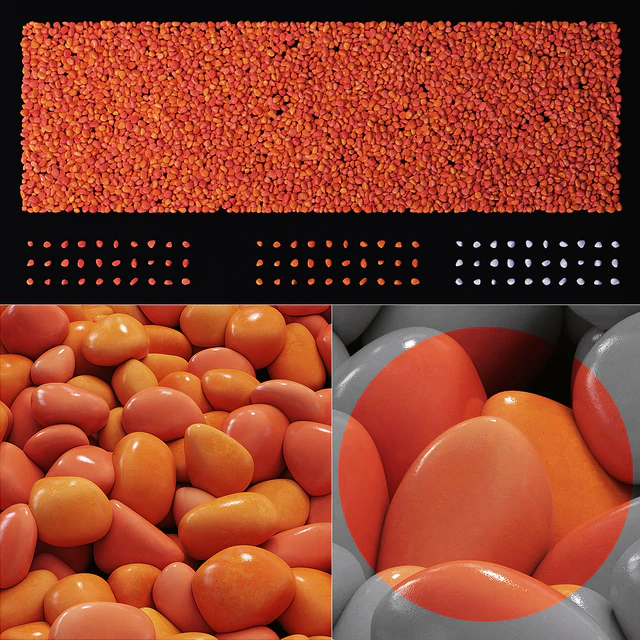 Gravel low decorative orange n2 / Gravel decorative orange No. 2 — Descargar