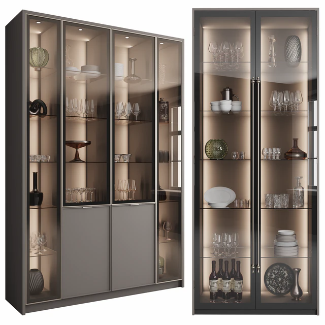 Сupboard with dishes My Design VRay №8 — Descargar