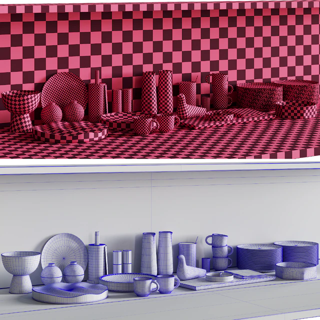 068 Kitchen decor set ACCESSORIES 03 — Descargar