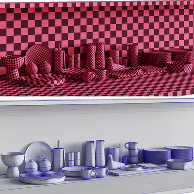 068 Kitchen decor set ACCESSORIES 03 — Ver 6