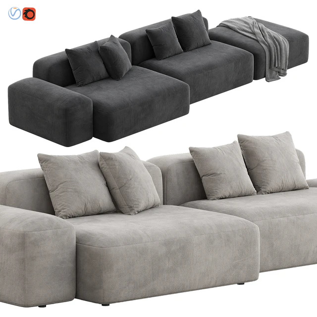 Plus Modular Sofa by Lapalma Set 2 — Descargar