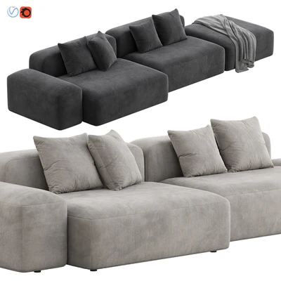 Plus Modular Sofa by Lapalma Set 2 — Ver 1