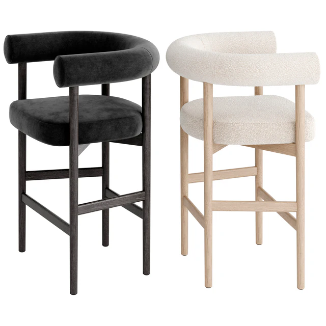 Mazz Boucle Counter Stool by Leanne Ford — Descargar