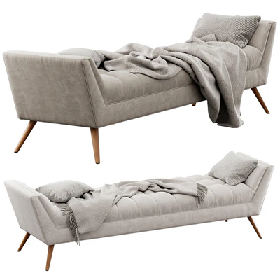 Fiske Upholstered Large Bench by Ivy Bronx — Ver 4