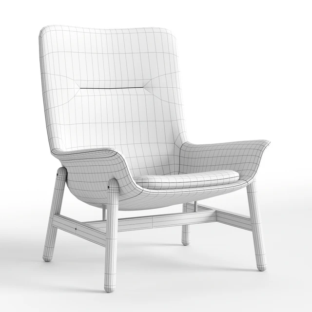 Armchair IKEA VEDBO — Descargar