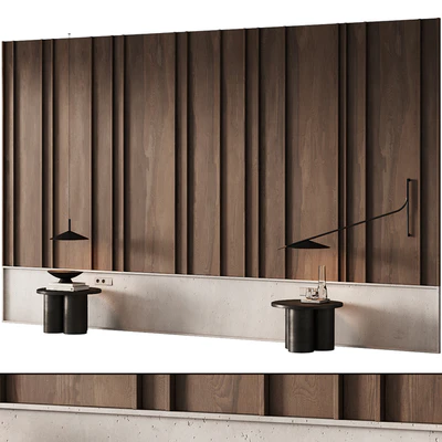 268 wall composition 10 bedroom headboard kit 05 — Вид 1