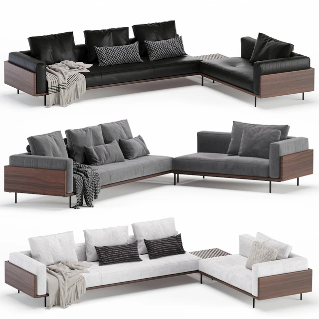 Sofa Brasilia Minotti — Скачать