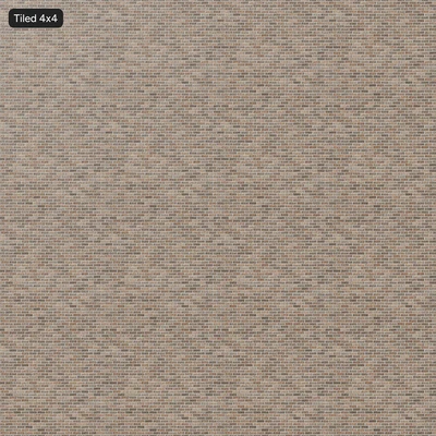 splitface running bond brick wall texture taupe — View 4