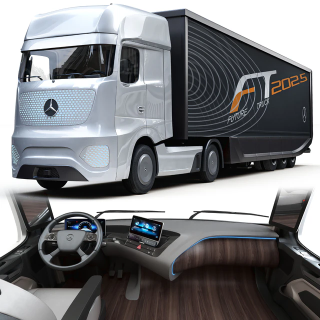 Mercedes benz future truck 2025 — Descargar