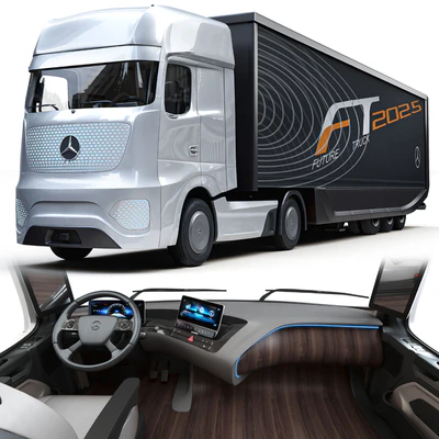 Mercedes benz future truck 2025 — Ver 1