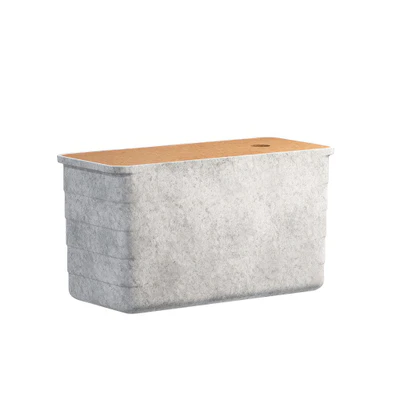 tura felt box with cork cover small by roca — скачать