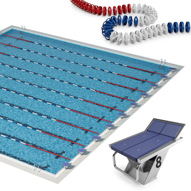 Olympic-size competition swimming pool — Descargar
