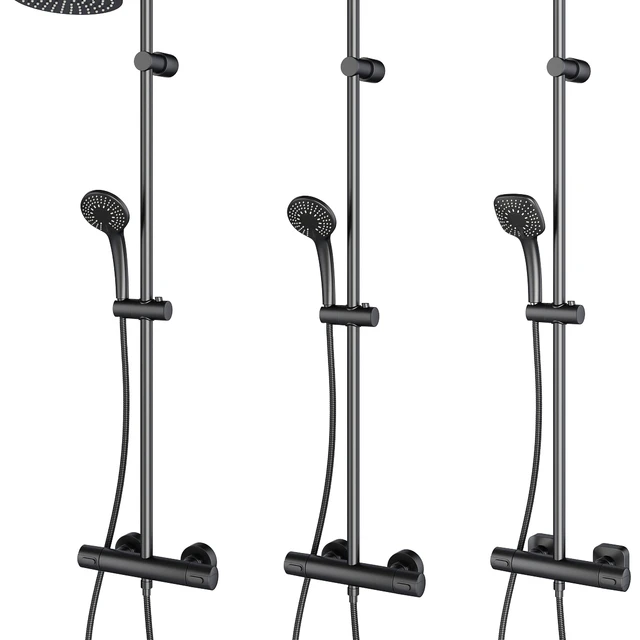 Душевые двери Radaway Nes 8 Black set 141 — Скачать