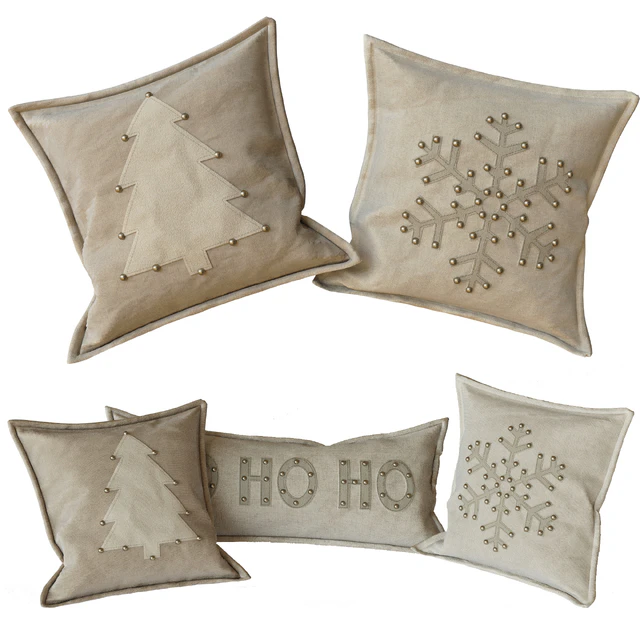 Decorative New Year's pillows — Descargar