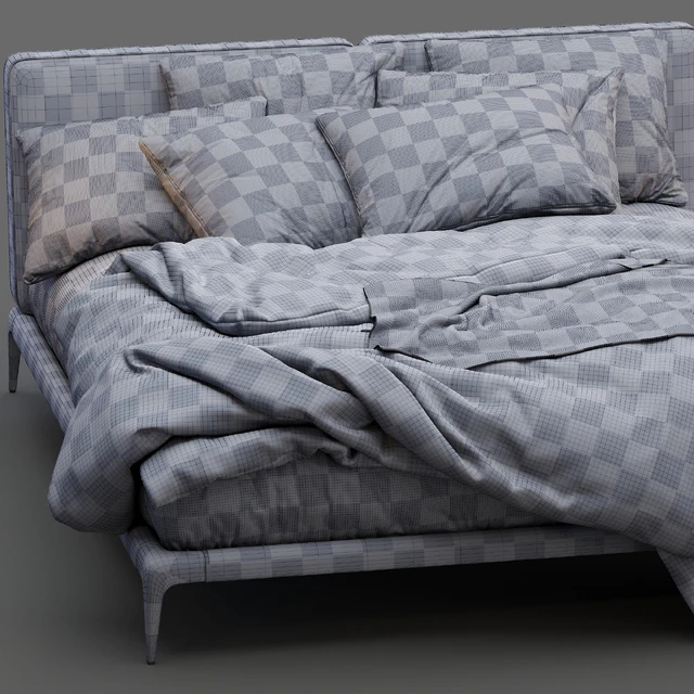 Poliform Bed Park Uno — Скачать