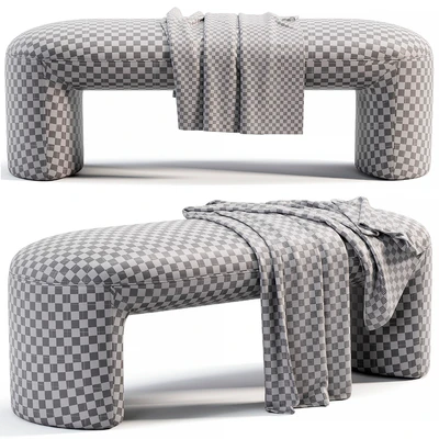 Mira Bench Pouf By Trithouse — Вид 6
