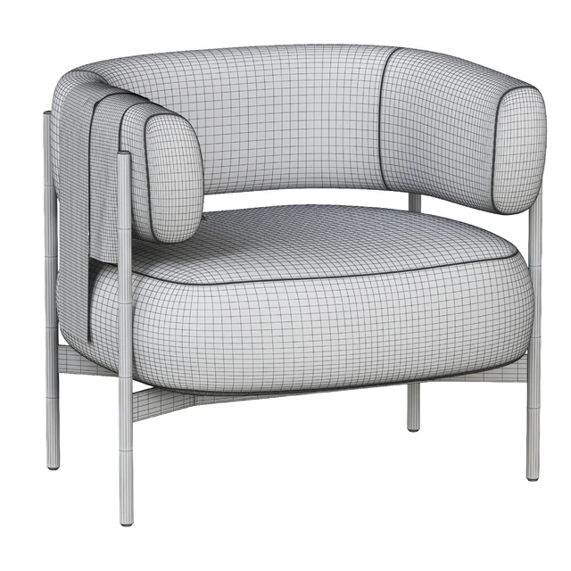 CINI armchair By HC28 Cosmo — Descargar
