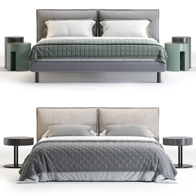 Meridiani Oliver Bed — Descargar
