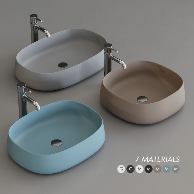 Olympia Ceramica Paddle Washbasin — Descargar
