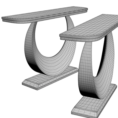 Rectangular Console Table — Вид 4