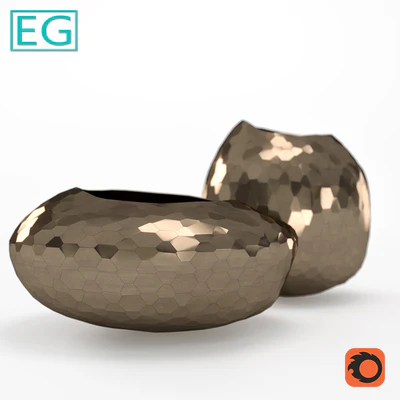 EG Edge metal vase — Вид 3
