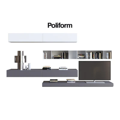 POLIFORM VARENNA SISTEMI GIORNO SINTESI 7 — Вид 1