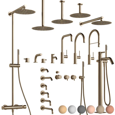 Cocoon faucet & shower set — Ver 1