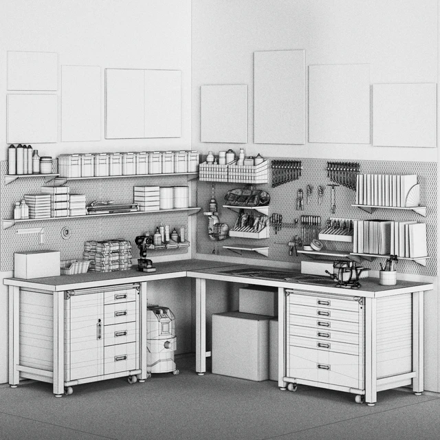 garage tools SET 15 — Скачать