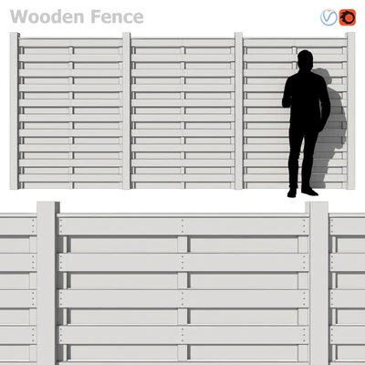 Wooden Fence III — Ver 3