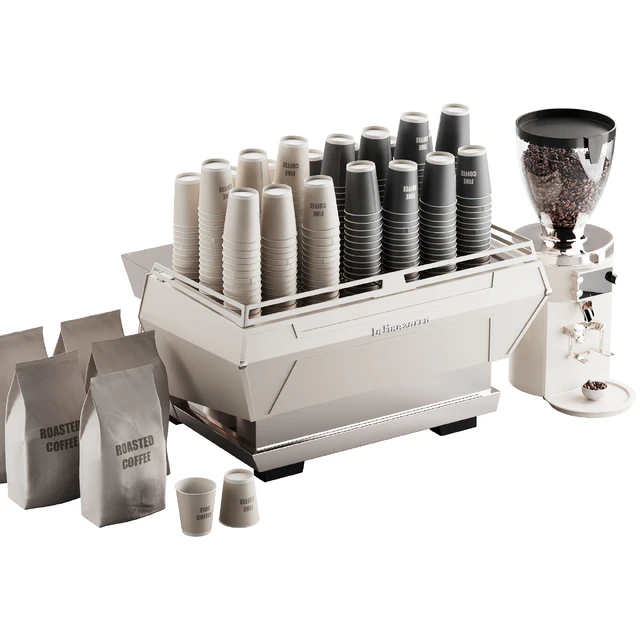 472 La Marzocco coffee machine & Mahlkonig coffee grinder kit — Скачать