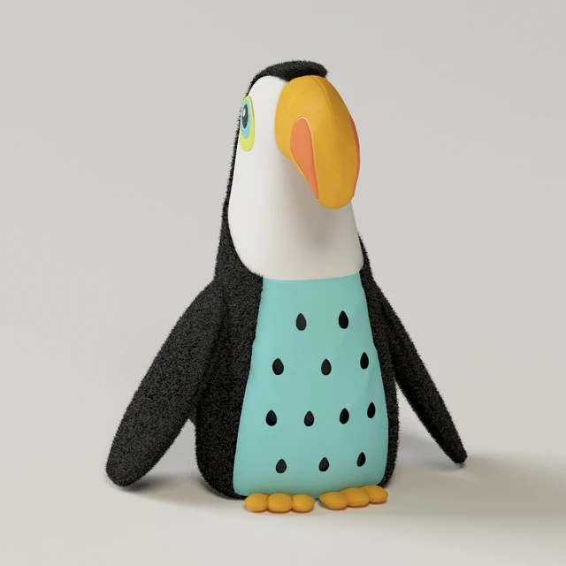 Kas Paradise Toucan Cushion — Descargar
