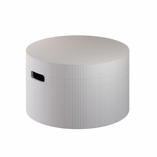 Coffee Table Jenell Terrazzo La Forma in Four Versions — Descargar