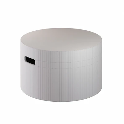 Coffee Table Jenell Terrazzo La Forma in Four Versions — Ver 4