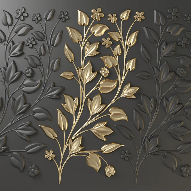 Wall decor 002. Flower — Скачать
