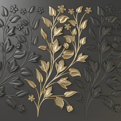 Wall decor 002. Flower — Вид 1