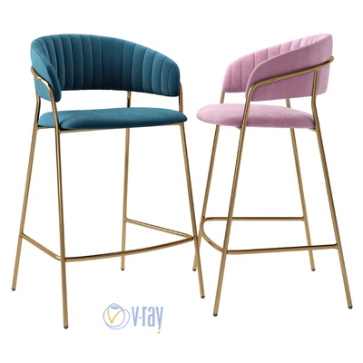 Bradex Home. Bar stool Turin. WINNIE, Benjara — Ver 3