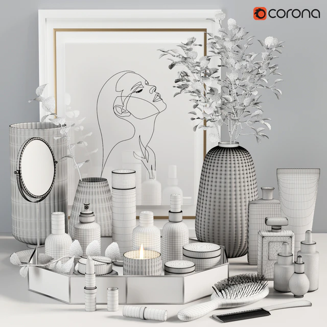 beauty decorative set 02 — Descargar