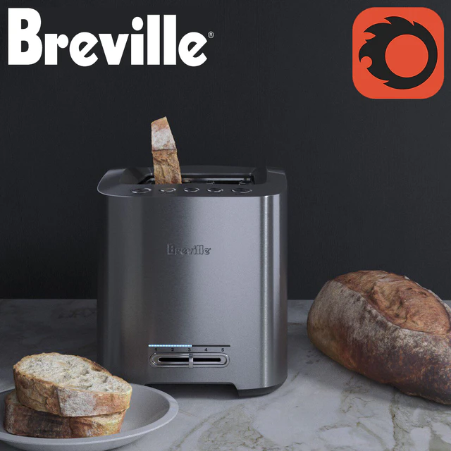 Тостер "Breville" с хлебушком — Скачать