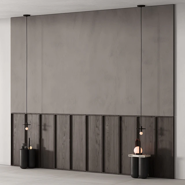 206 wall composition 05 bedroom headboard kit 02 — Скачать