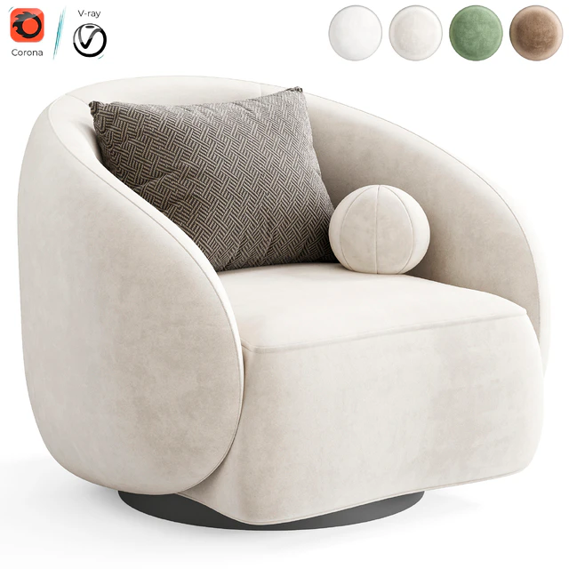 Swivel Chair Amore by Eichholtz — Descargar