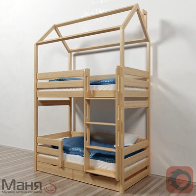 The cot is two-tiered — Ver 1