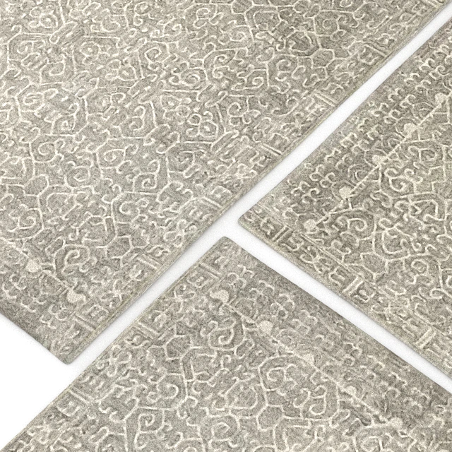 Carpet Pottery Barn Luna Tonal Tufted Gray Rug — Descargar