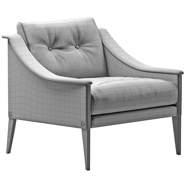 Dezza armchair Poltrona Frau — Скачать
