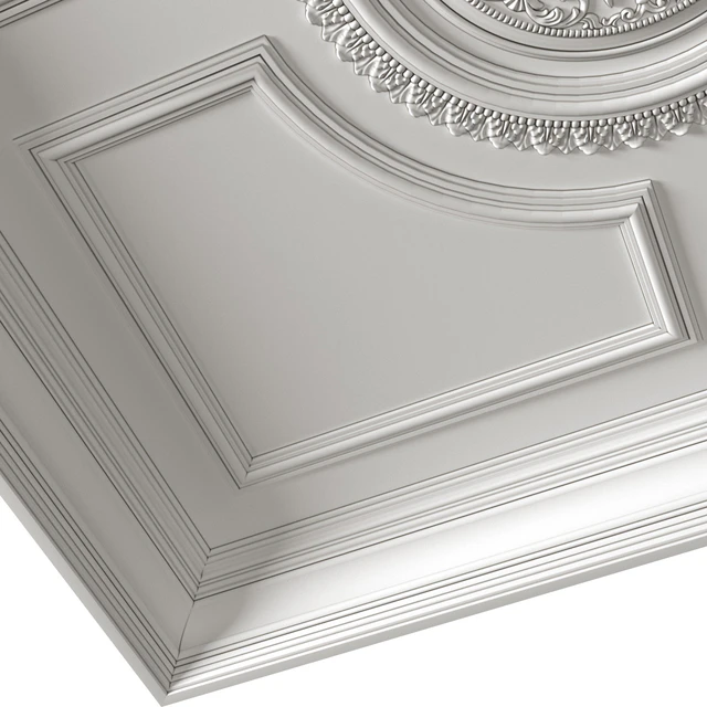 Потолок в классическом стиле.Classic coffered ceiling — Скачать