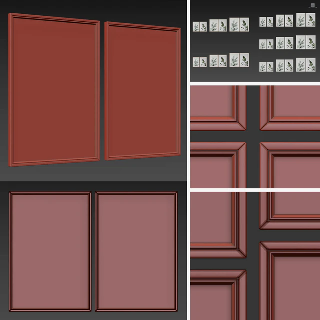 Picture Frames Set -320 — Descargar