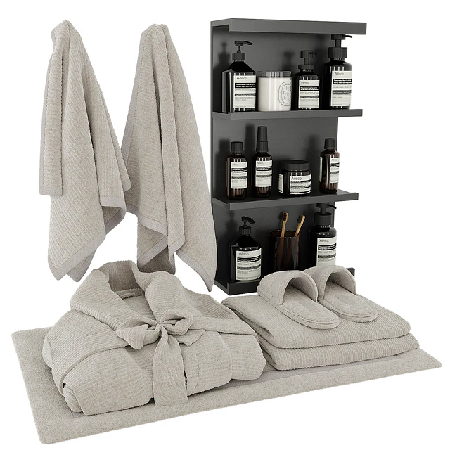 Decorative set for the bathroom 305 — Скачать