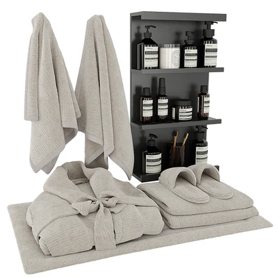 Decorative set for the bathroom 305 — скачать